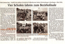 Bericht 3-Löwen-Cup Bezirksfinale (GEA 5/2010)
